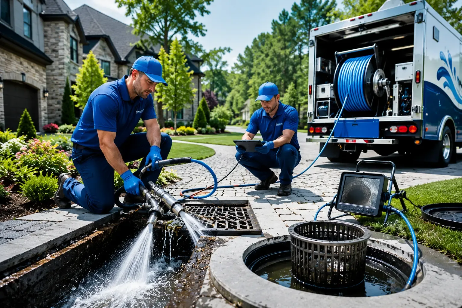 Local outdoor drain cleaning professionals in Newfields, NH