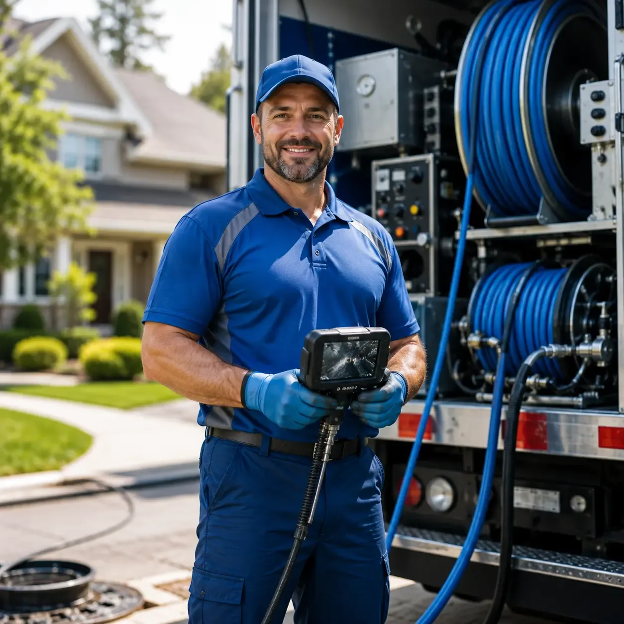 Local outdoor drain cleaning specialists in Newfields, NH